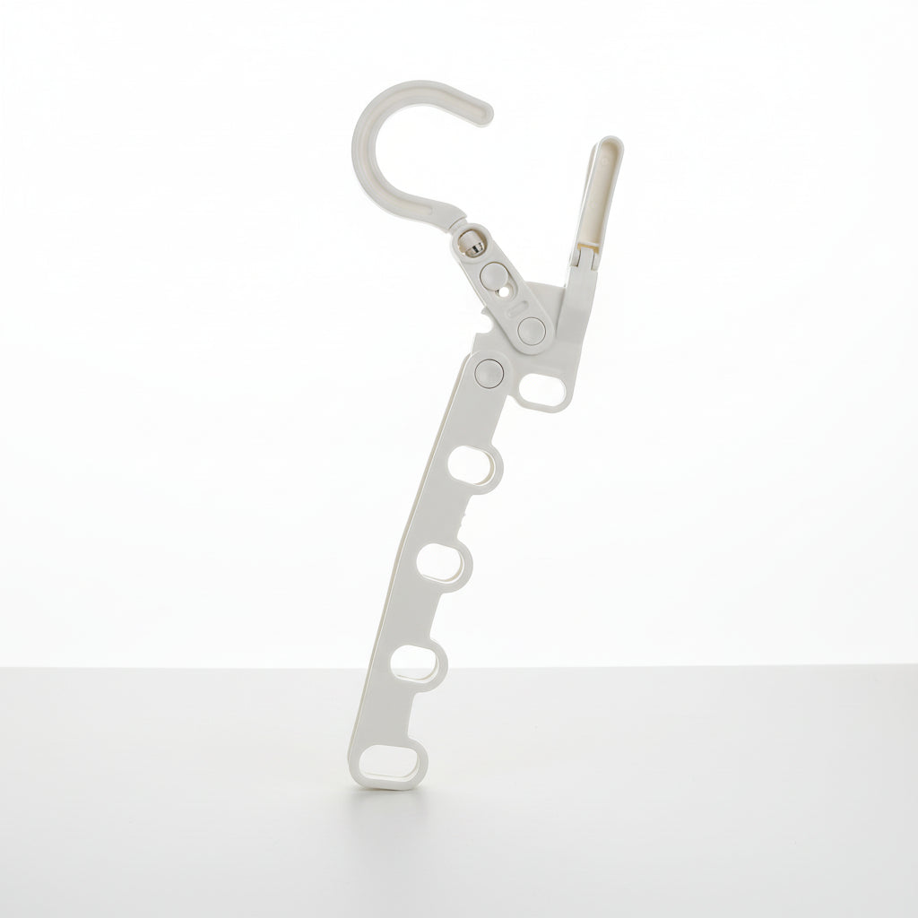 Cintre pour étendoir à linge pliable 5 trous