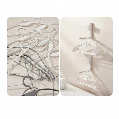 Cintre pour étendoir à linge mural pliable pp