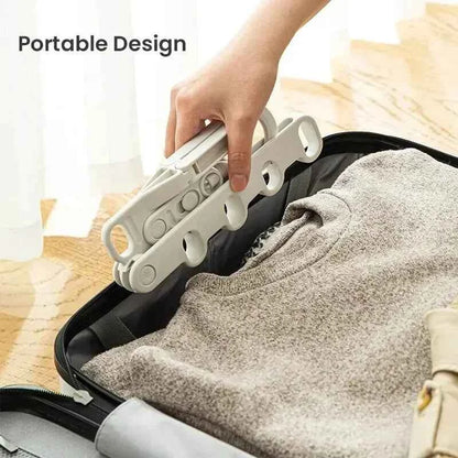 Cintre pour étendoir à linge pliable 5 trous