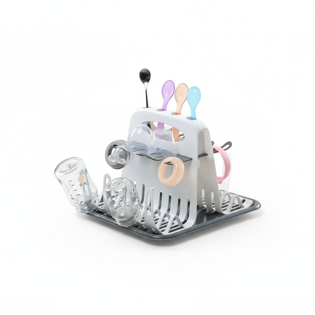 Fil pour étendoir à linge pour biberons pliable