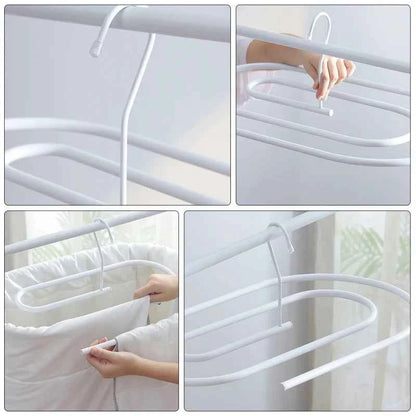 Étendoir à linge intérieur spiral pour couettes