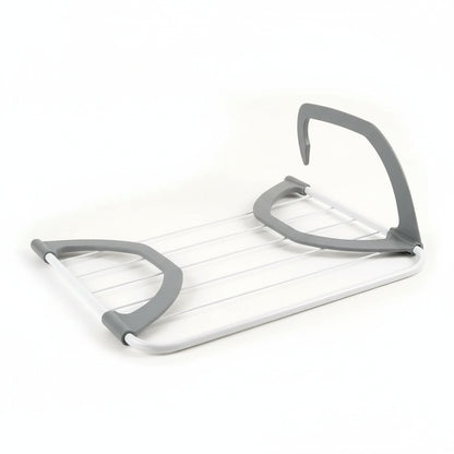 Étendoir à linge pour radiateur pliant en inox