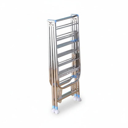 Étendoir à linge pliable inox intérieur extérieur