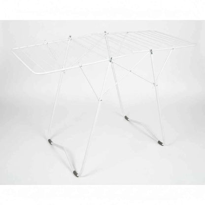 Petit étendoir à linge pliable métallique