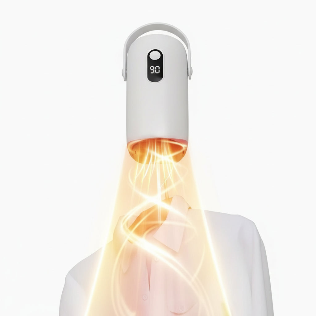 Étendoir à linge chauffant portable pliable