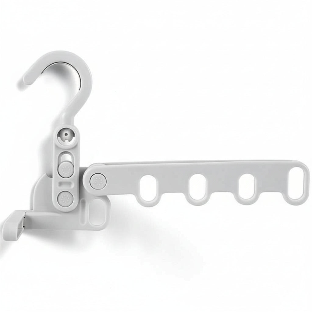 Cintre pour étendoir à linge pliable 5 trous