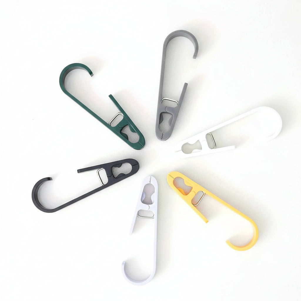 Cintre pour étendoir à linge s avec clip multifonction