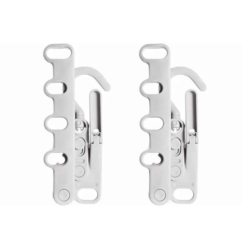 Cintre pour étendoir à linge pliable cinq trous