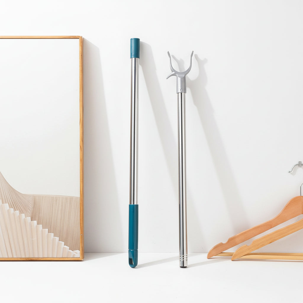 Poteau pour étendoir à linge télescopique inox