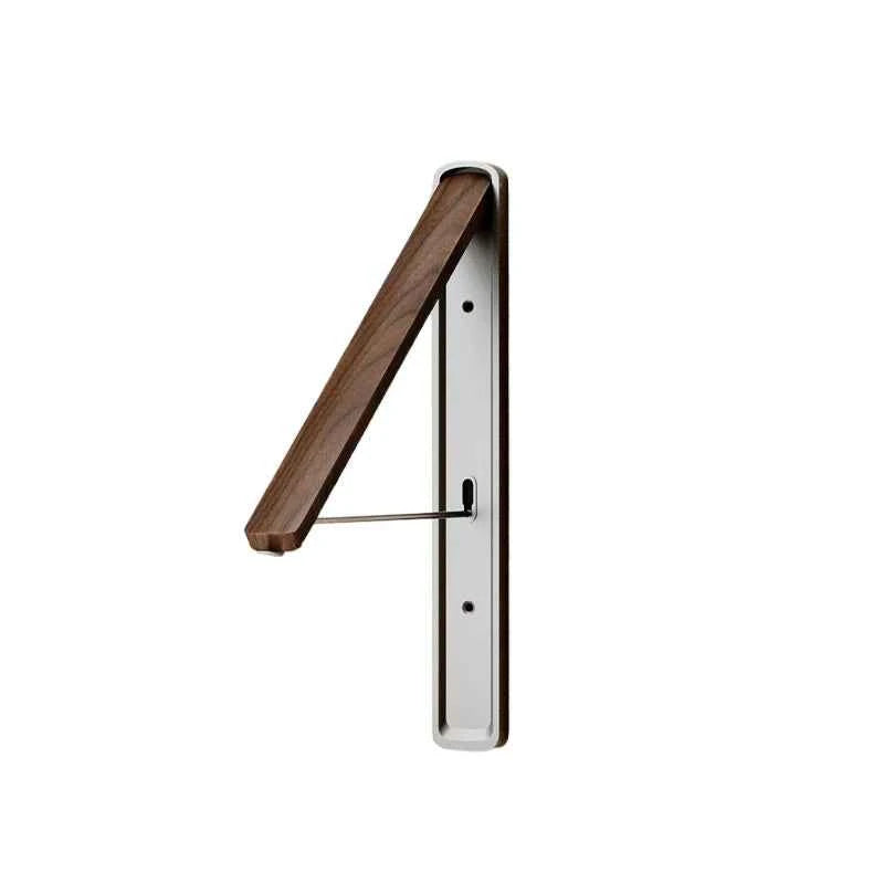 Étendoir à linge mural rétractable en aluminium pliable