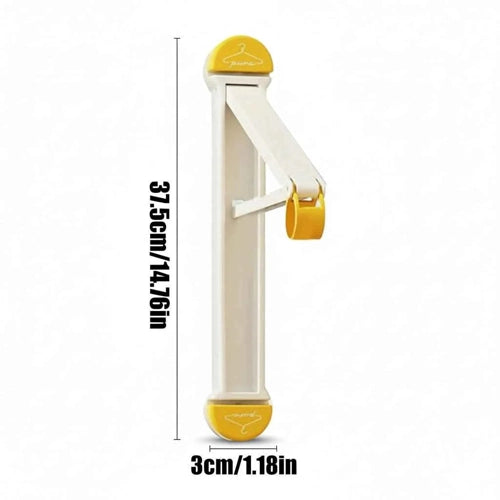 Étendoir à linge mural ventouse pliable