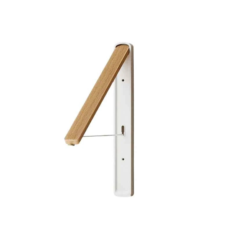 Étendoir à linge mural rétractable en aluminium pliable