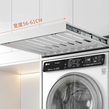 Étendoir à linge extensible armoire intégrée