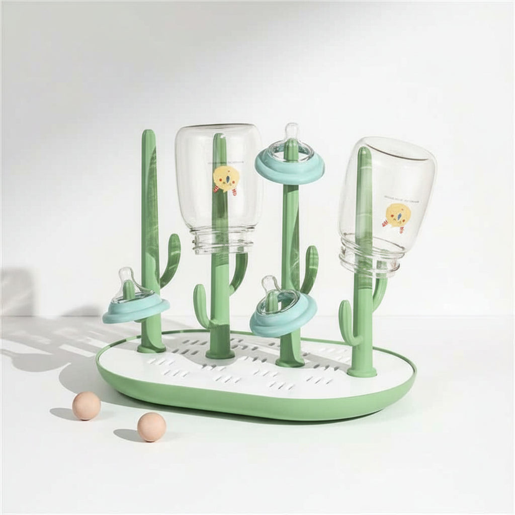 Cintre pour étendoir à linge pour biberons démontable