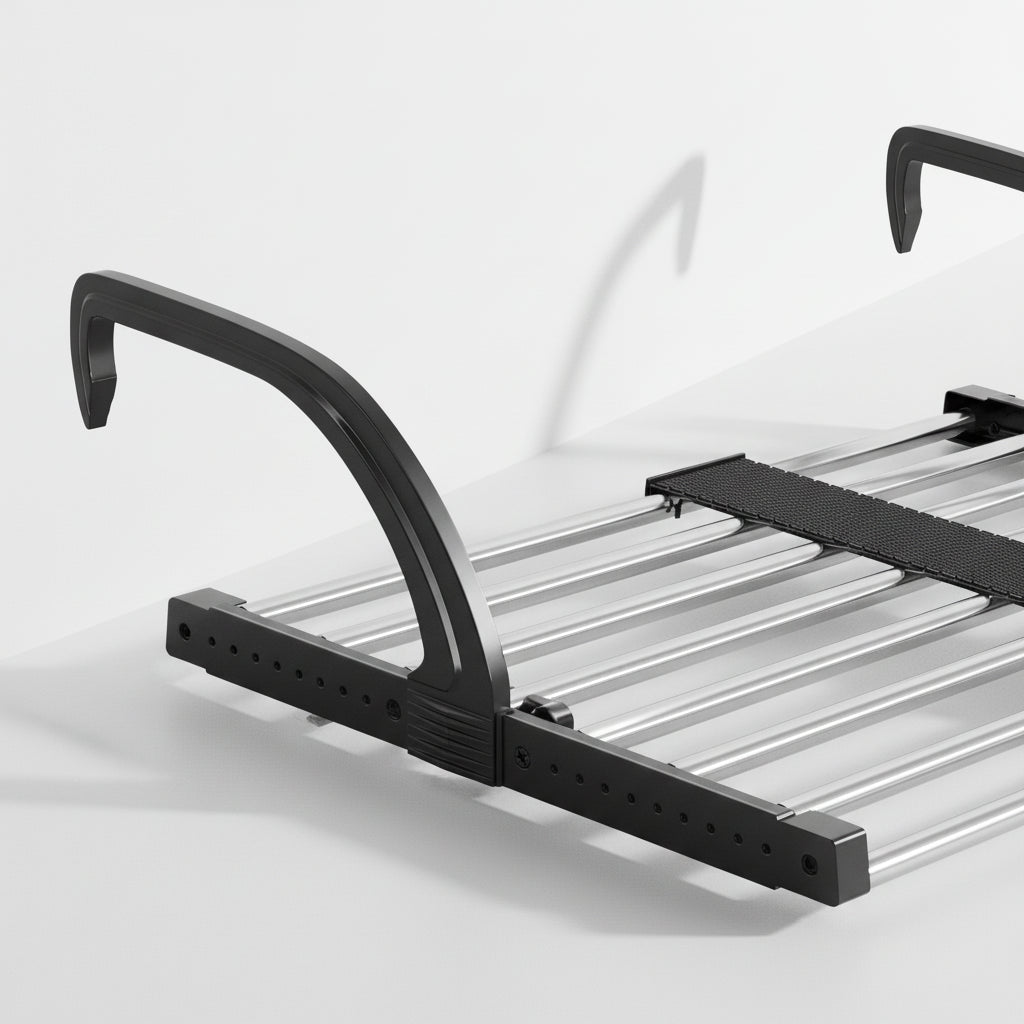 Étendoir à linge pour radiateur extensible pliable