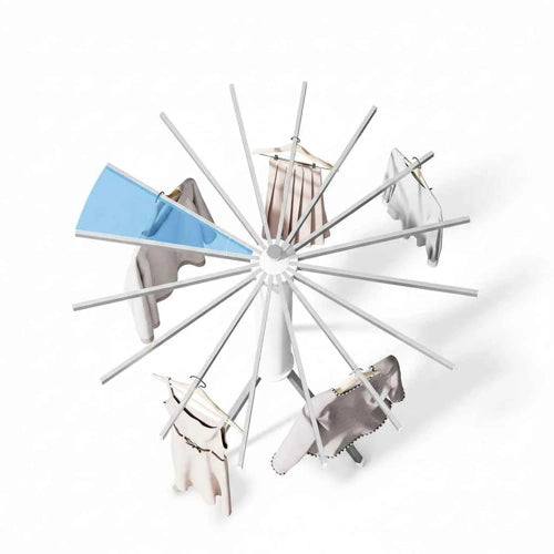 Étendoir à linge tour solide pliable balcon