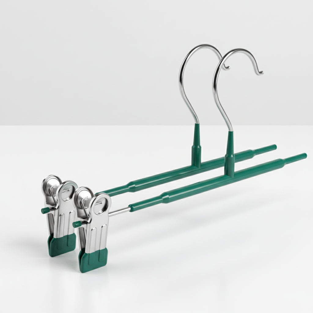 Cintre pour étendoir à linge pour pantalons inox