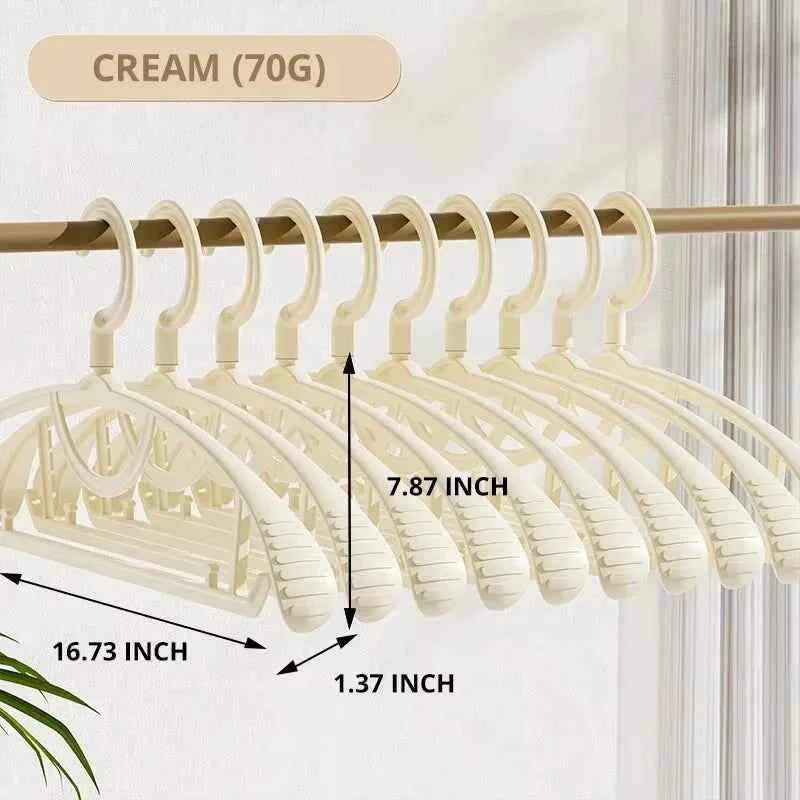 Cintre pour étendoir à linge épaules larges antidérapant