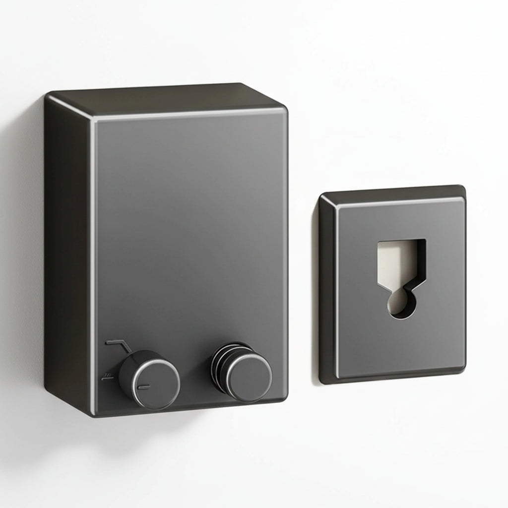 Étendoir à linge mural rétractable corde inox