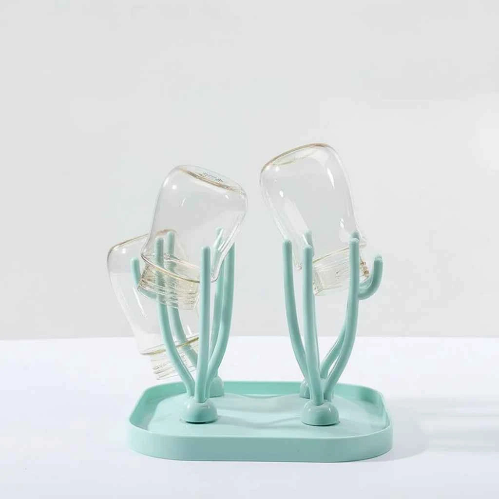 Petit étendoir à linge pour biberons démontable