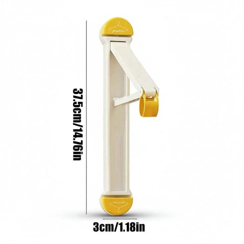 Étendoir à linge mural ventouse pliable