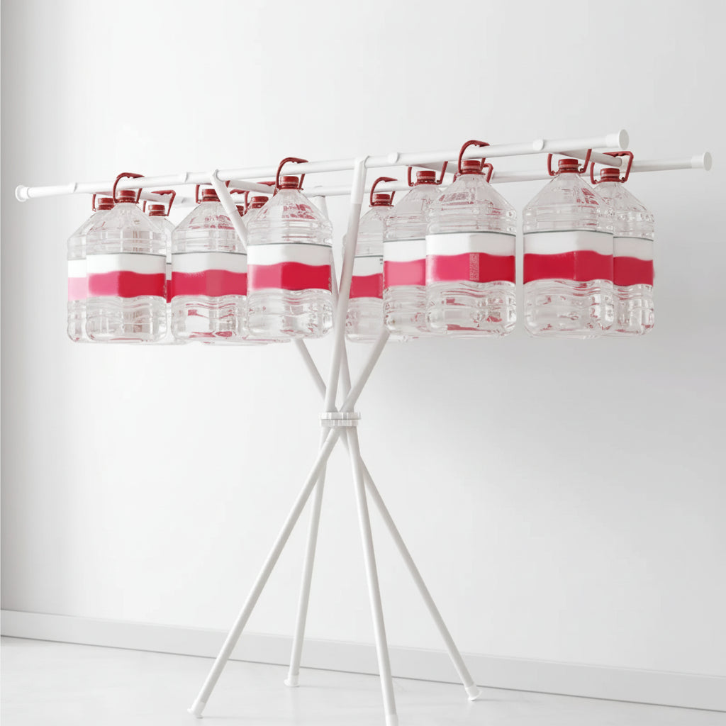 Étendoir à linge pliable trépied portable