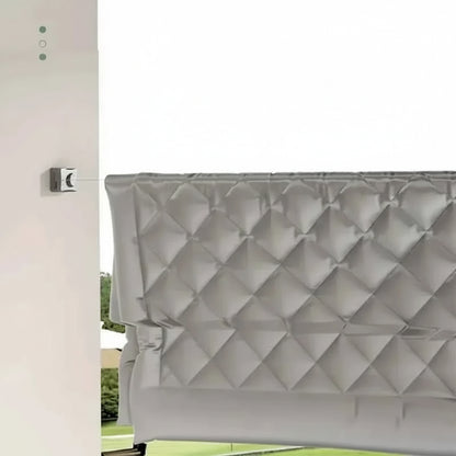 Étendoir à linge mural rétractable fil télescopique