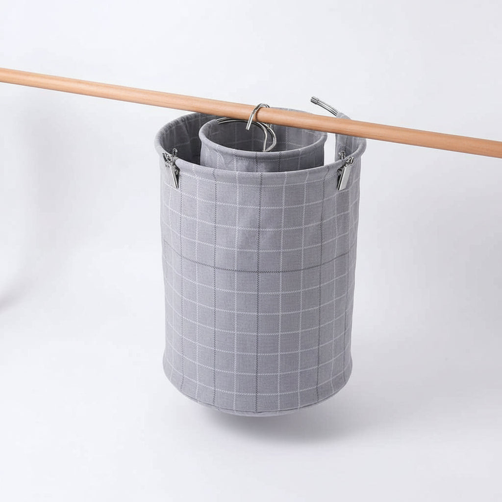 Étendoir à linge tour spirale inox pliable