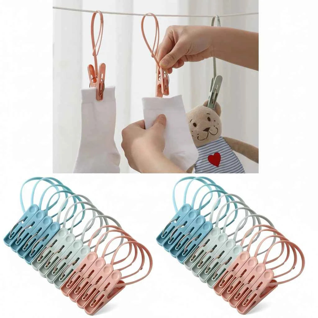 Cintre pour étendoir à linge pinces plastiques