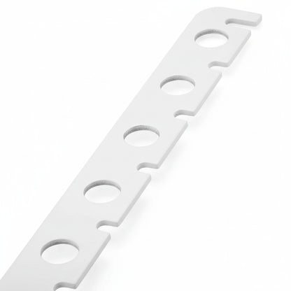 Étendoir à linge mural rabattable inox 180° pliable