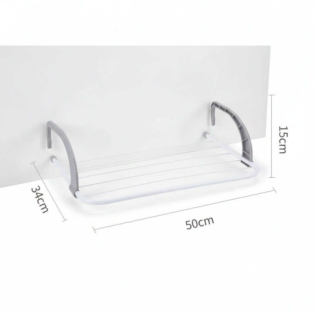 Étendoir à linge pour radiateur pliant en inox