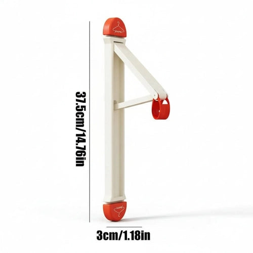 Étendoir à linge mural ventouse pliable