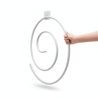 Cintre pour étendoir à linge spirale pour draps