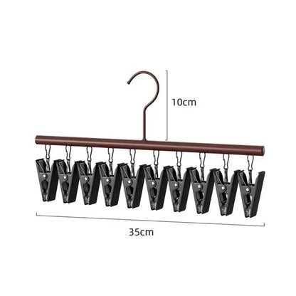 Cintre pour étendoir à linge inox 10 pinces