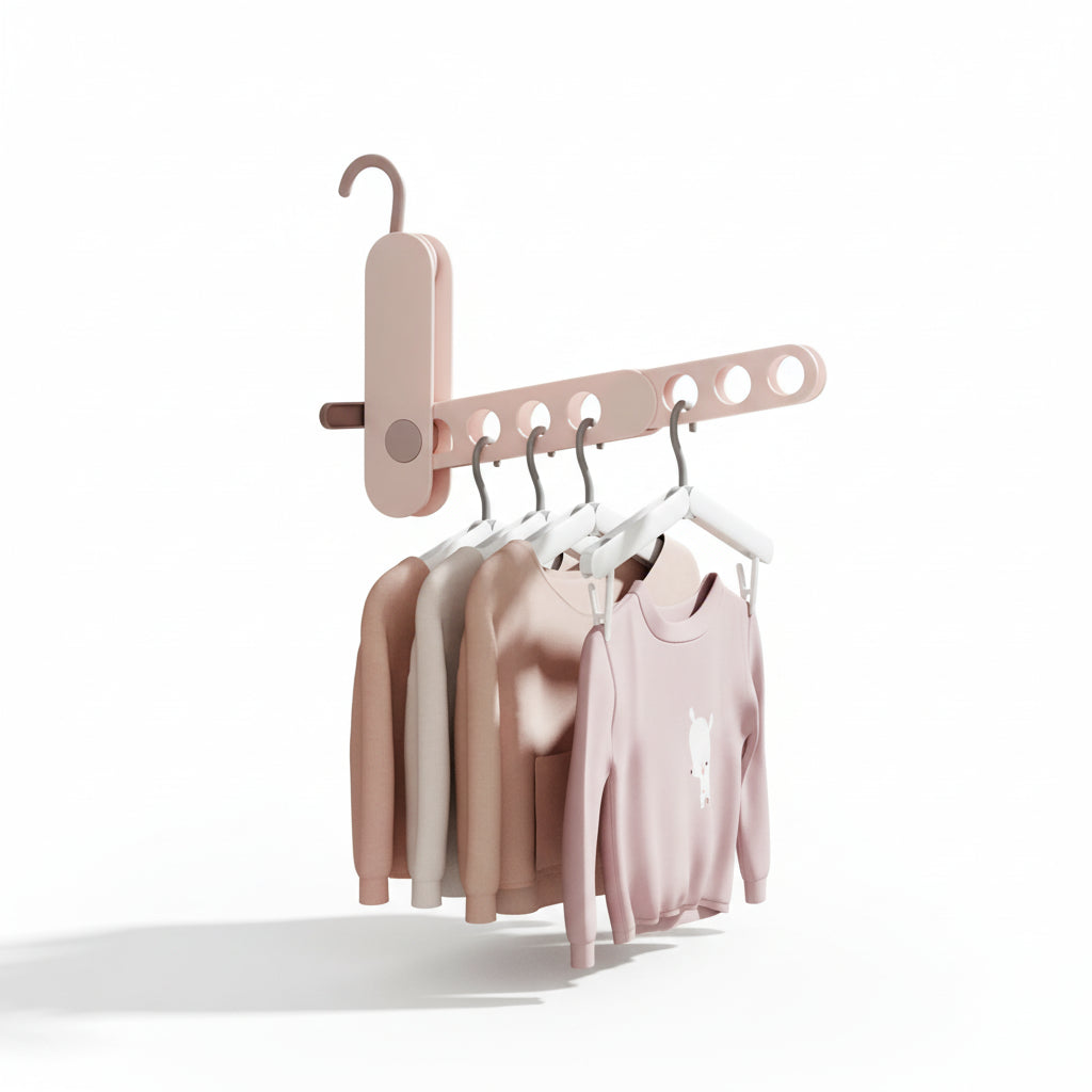 Cintre pour étendoir à linge pliable de voyage