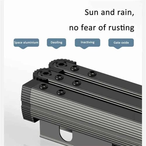 Étendoir à linge mural rétractable ventouses aluminium