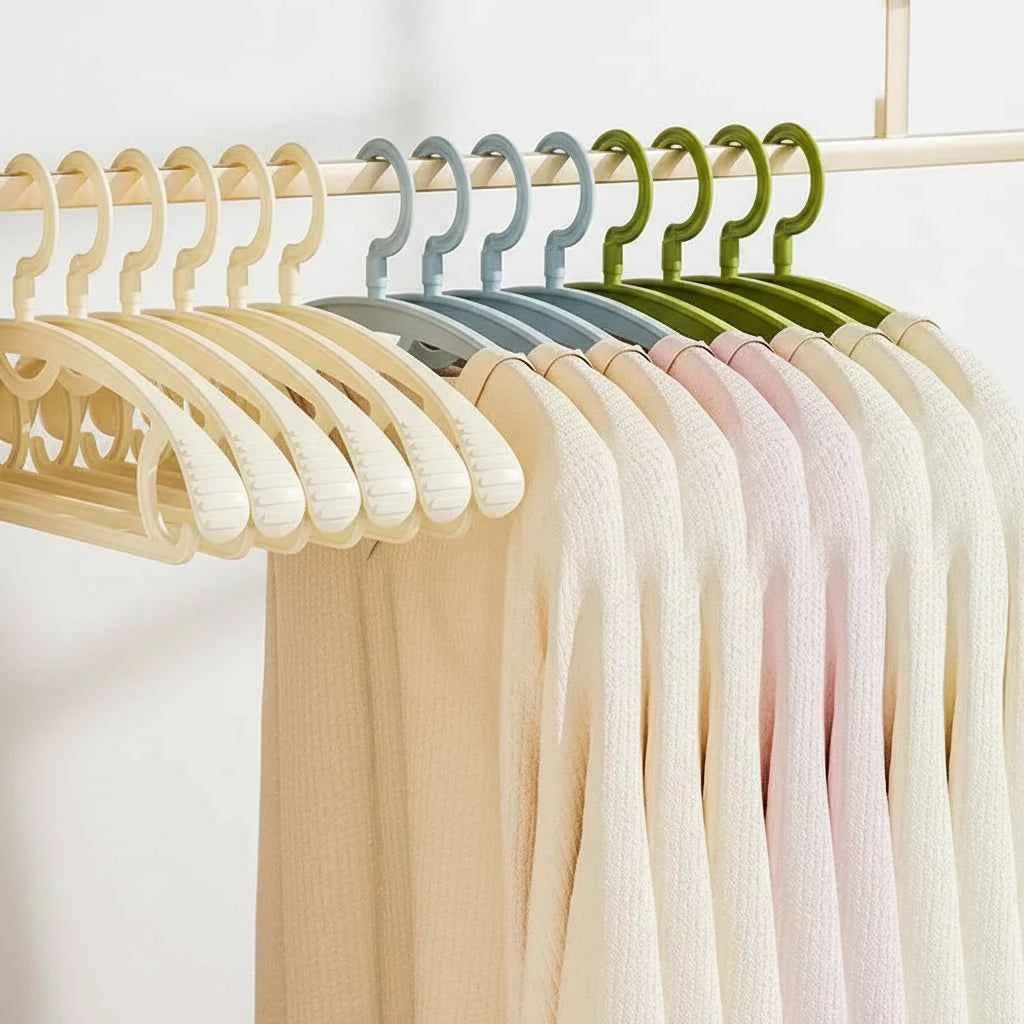 Cintre pour étendoir à linge épaules larges antidérapant