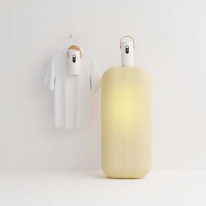 Étendoir à linge chauffant portable pliable