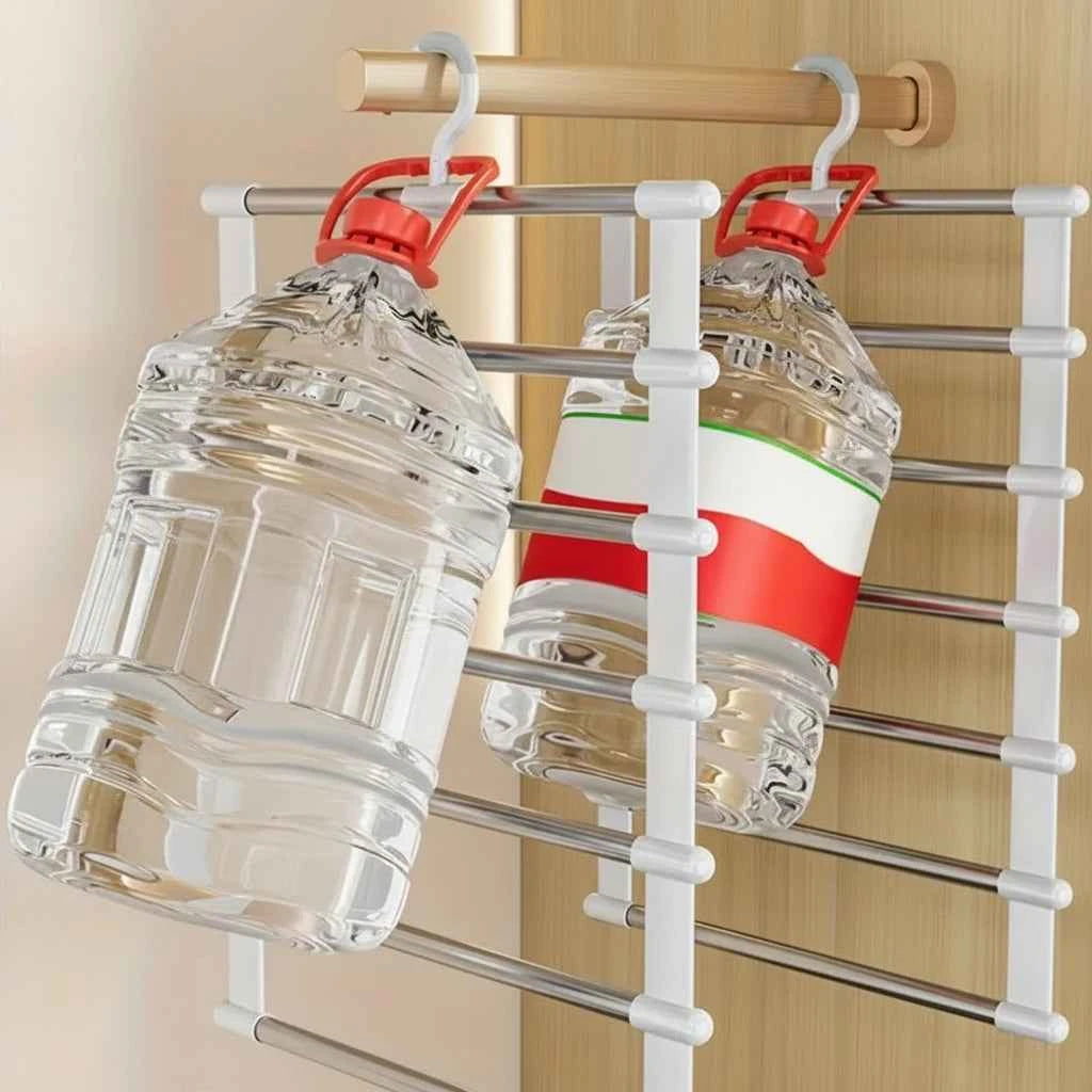 Cintre pour étendoir à linge pliable inox multi-niveaux