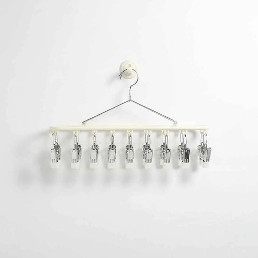 Petit étendoir à linge inox 20 pinces