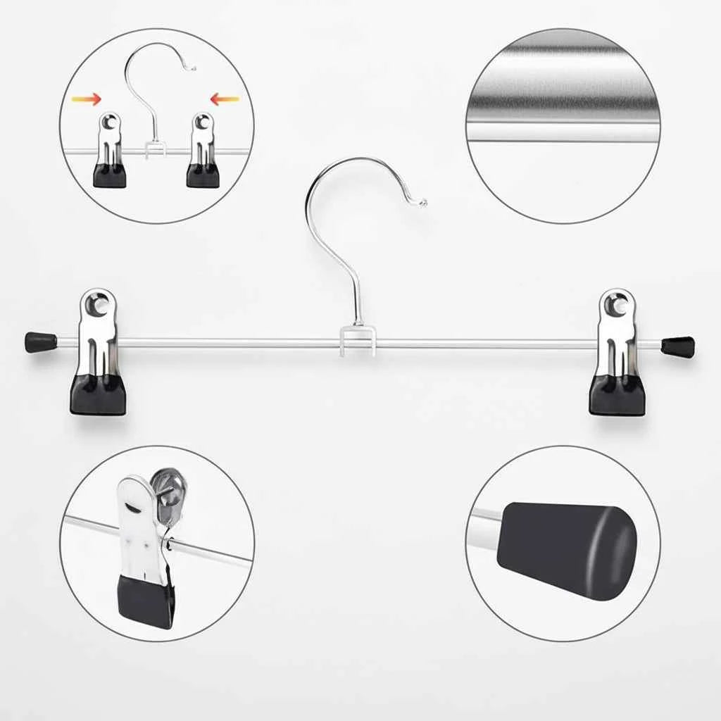 Cintre pour étendoir à linge à pinces antidérapant