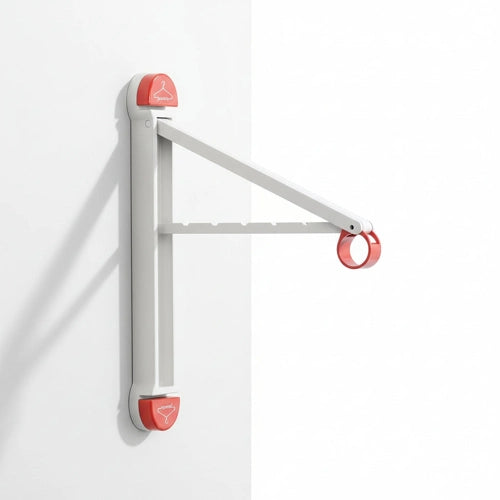 Étendoir à linge mural ventouse pliable