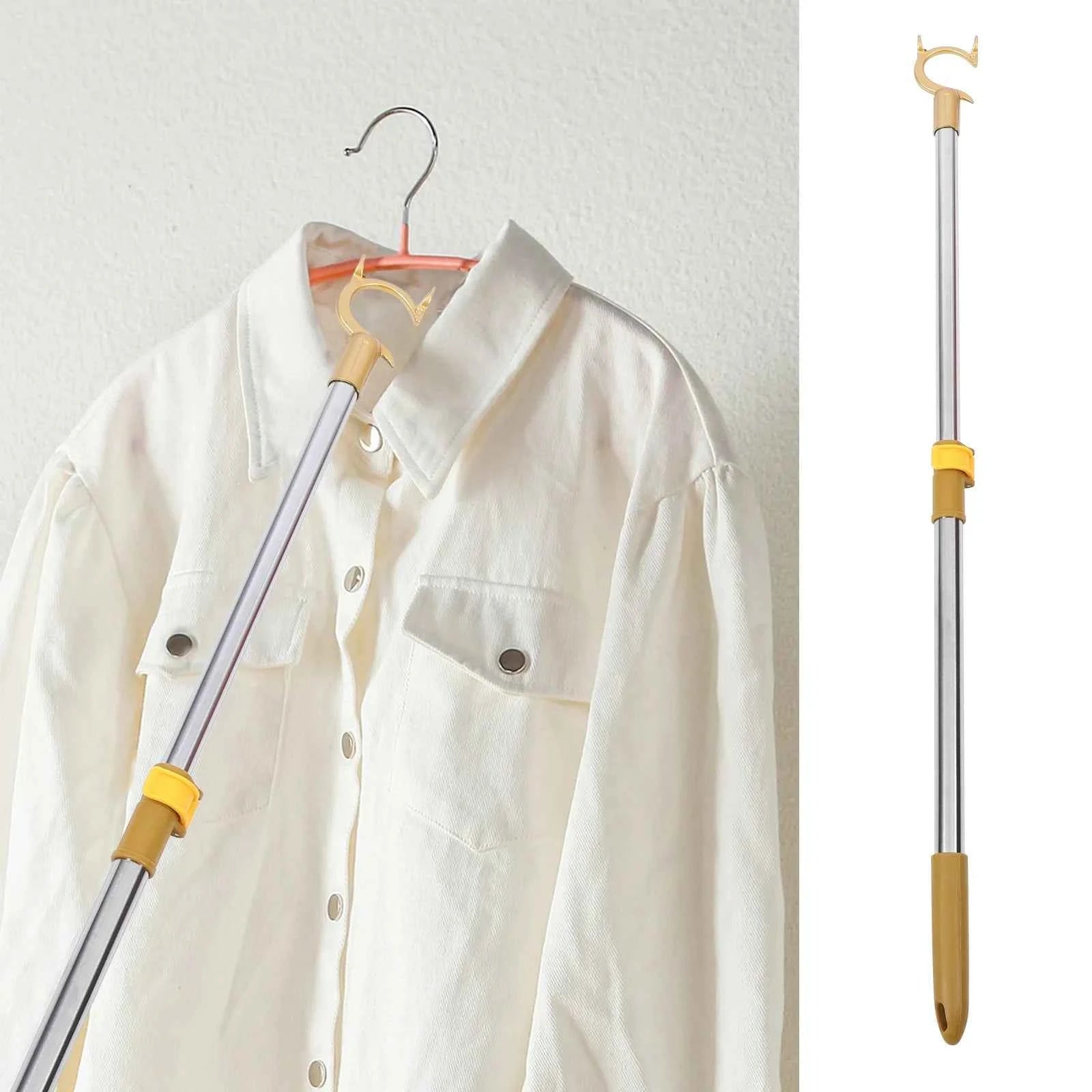 Poteau pour étendoir à linge télescopique inox