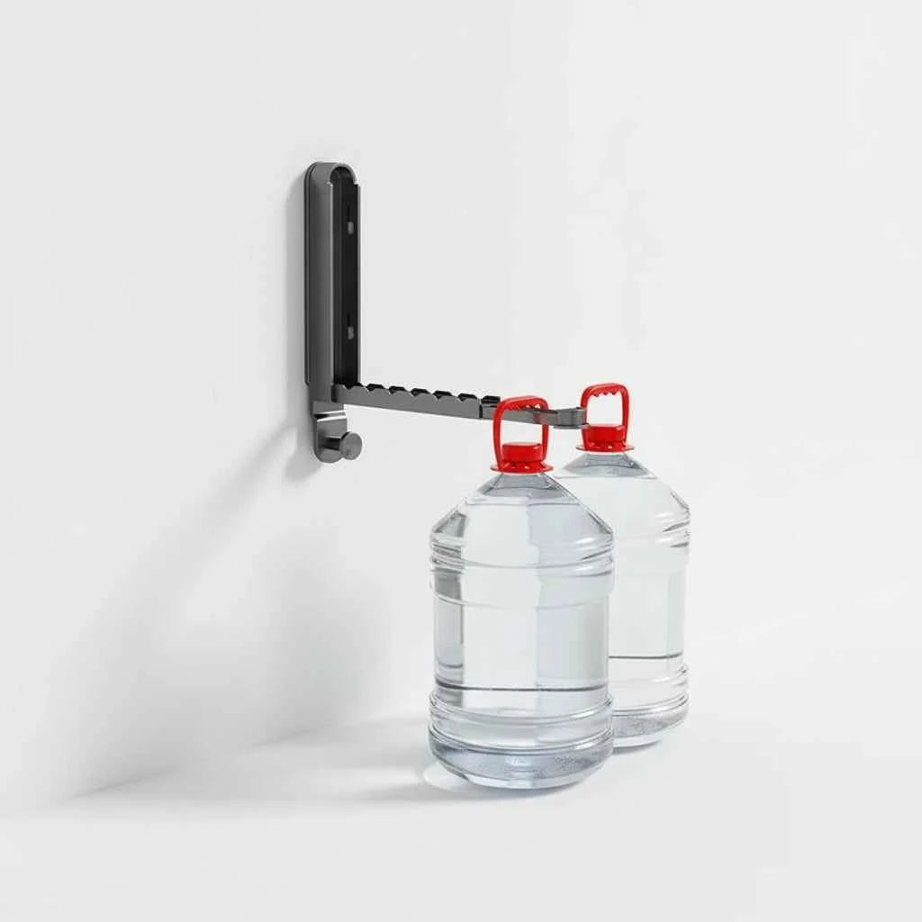 Étendoir à linge mural rétractable pour fenêtre