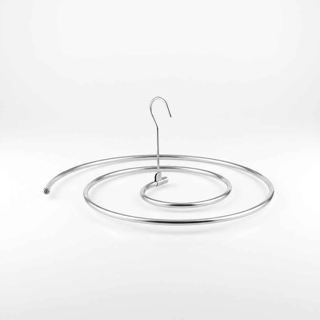 Cintre pour étendoir à linge spirale pour draps