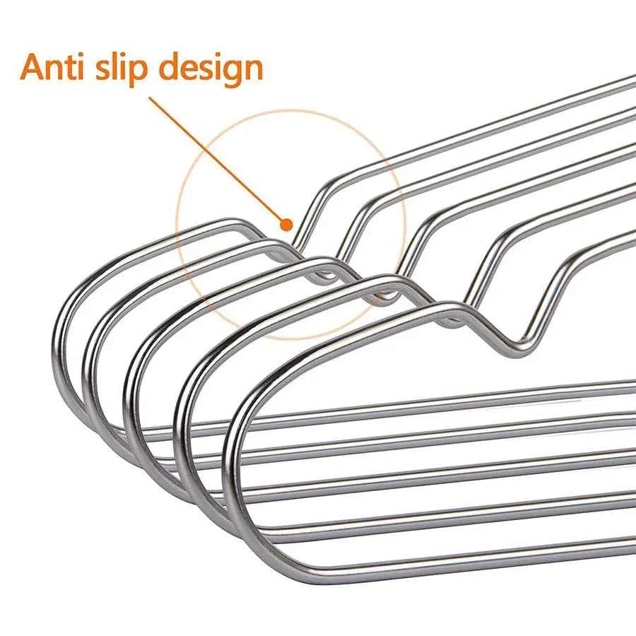 Cintre pour étendoir à linge inox robuste