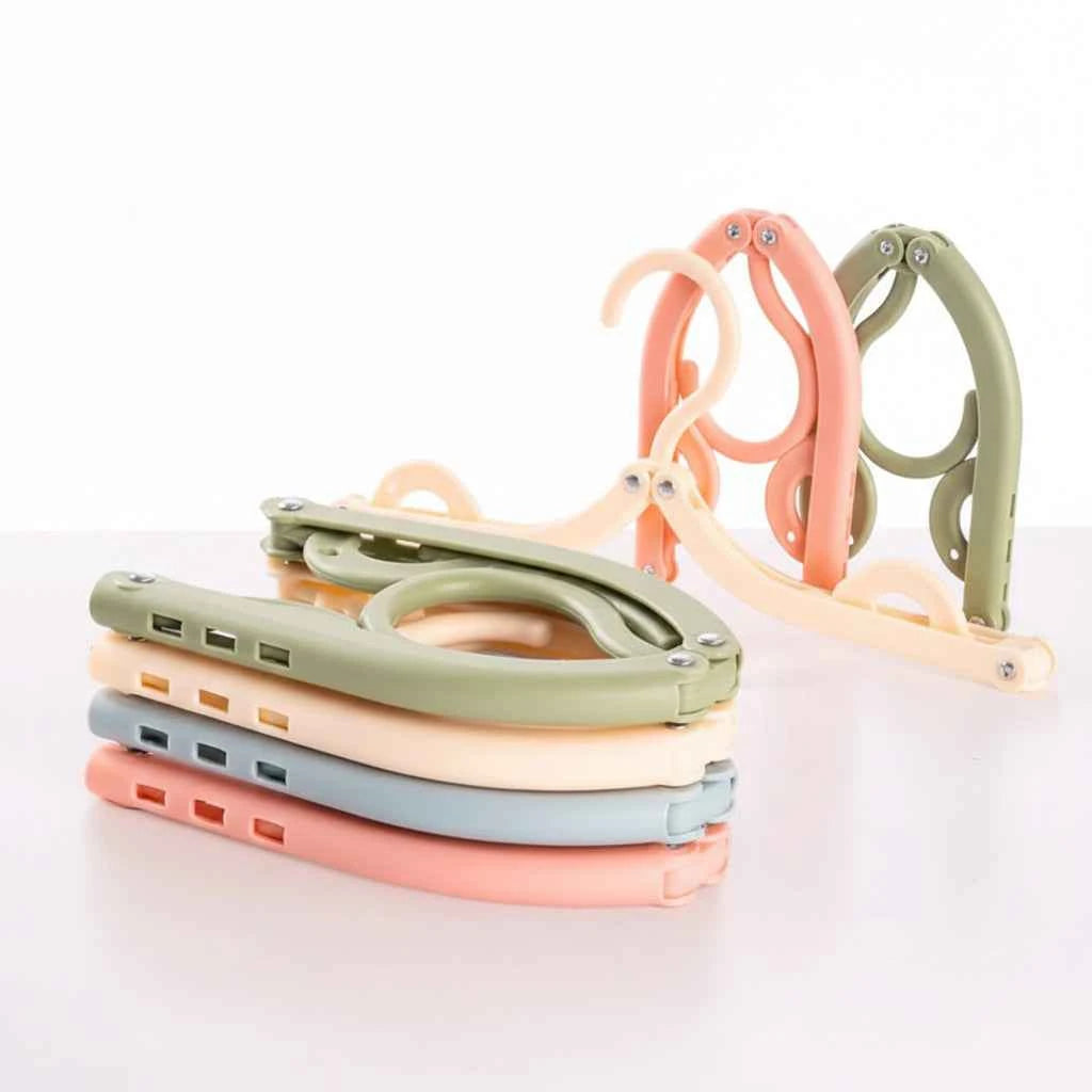 Petit étendoir à linge pliable de voyage