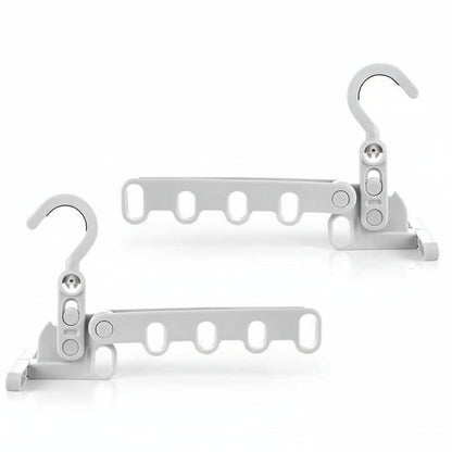 Cintre pour étendoir à linge pliable 5 trous