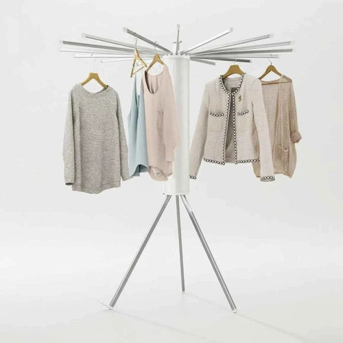 Étendoir à linge tour solide pliable balcon