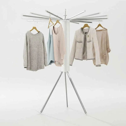 Étendoir à linge tour solide pliable balcon